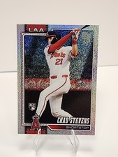 Chad Stevens RC Rookie Card 2026 Topps Series 1 Sand Glitter Foil Angels. rookie card picture