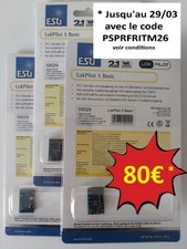 3 décodeurs ESU 59029 Lokpilot 5 Basic DCC NEM660 21MTC : REE LS Models Jouef 71