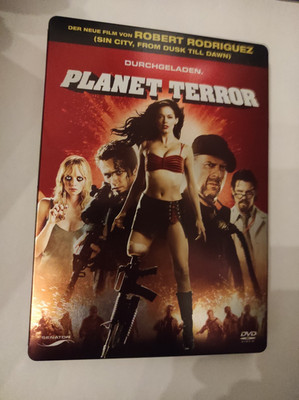 Planet Terror DVD , Kult , Robert Rodriguez , Steelbook , Action , Horror FSK 18