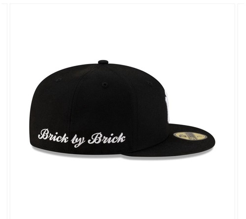 New Era Nigel Sylvester NY Brick By Brick Fitted Hat - Size 7 3/8- Black - Bild 4 von 6