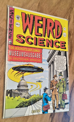 Weird Science Nr.2 Hethke  Museumsausgabe deutsch rar Science Fiction Comic EC