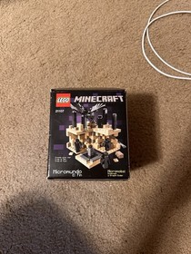 LEGO Minecraft 21107 Micro World The End 440 Pieces Enderman Dragon Age 10+ Box