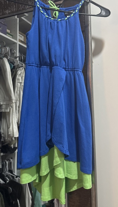Girls Paper Doll Sundress Dress  Small (7-8)