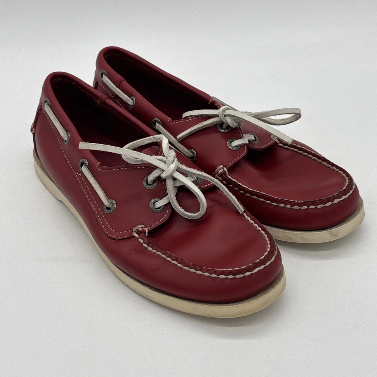 M 船鞋Red 男士休闲鞋| eBay