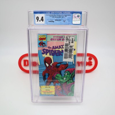 VHS AMAZING SPIDER-MAN: REVENGE OF GREEN GOBLIN -CGC GRADED 9.4 A+ NEW & Sealed!