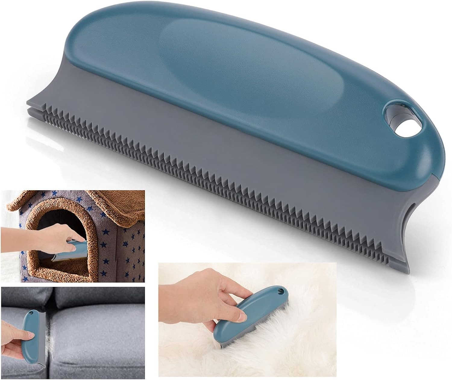 Molain Pet Hair Remover Brush for Carpet, Clothes, Furniture, Sofa, Cars - Lint