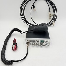 Cobra 21 LTD ST 40-Channel CB Radio SoundTracker Mic Cables Untested