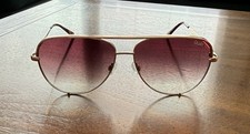 QUAY Unisex High Key Gold Tort / Pink Brown Gradient Sunglasses