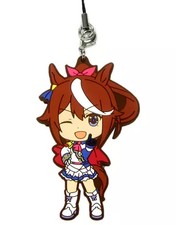Strap (Character) Tokai Teio Team Spica Rubber Strap Kyun Chara Illustrations
