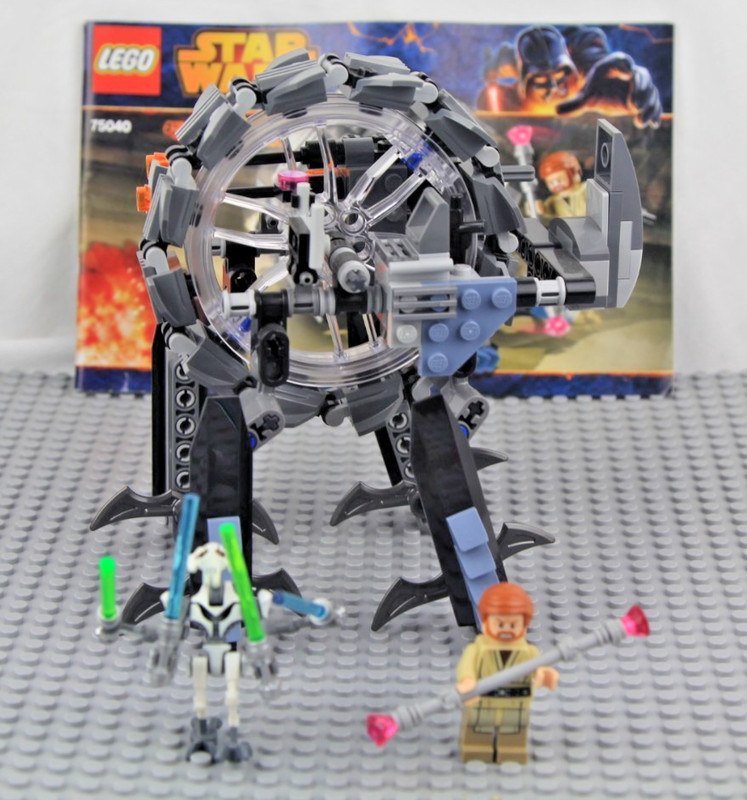 LEGO Star Wars 75040 General Grievous' Wheel Bike 100% Complete w Figs & Manual