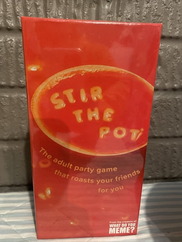 New Sealed Stir the Pot! The Adult Party Game That Roasts Your Friends For You - Picture 1 of 2