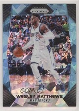 2017-18 Panini Prizm Blue Ice Prizm 47/99 Wesley Matthews #95 00em