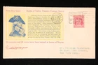 US COVER BATTLE OF FALLEN TIMBERS FDC SCOTT 680 EMEIGH CACHET TORN FLAP