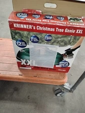 KRINNER Tree Genie Christmas Tree Stand, XXL - Foot Pedal Setup for 12ft Trees
