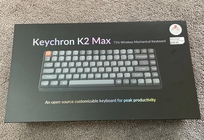 KEYCHRON K2 MAX WIRELESS KEYBOARD + BONUS KEYCAPS SET