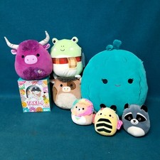 EUC  NWT Kellytoy Squishmallow Stuffed Animals Plush Lot Pickle Minis  Game