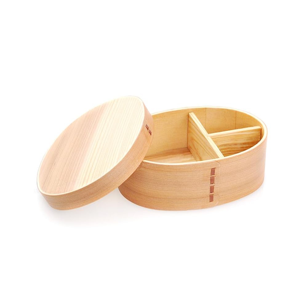 For Kids/adult Japanese Bento With Divider For Picnicking