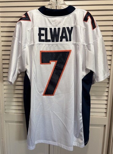 Mitchell & Ness #7 John Elway Broncos Super Bowl XXXllI Throwback Jersey 50 - Picture 6 of 8