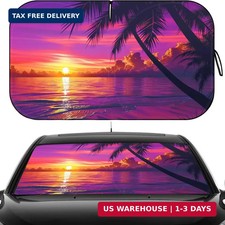 Windshield Sun Shade, Car Sun Shade Windshield with Storage Bag 55"X32" Windsh