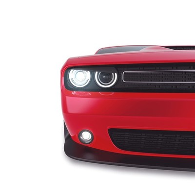 Headlight eyelids for Dodge Challenger Accessories. Angry Eyes Covers attache...