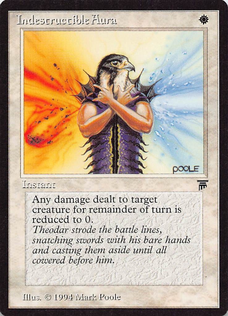 Indestructible Aura C Legends Magic the Gathering Vintage MTG