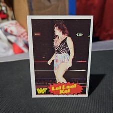 Lei Lani Kai 1985 WWF Wrestling O-Pee-Chee Base Card #9 WWE/WCW/NWA/AWA/NWO 