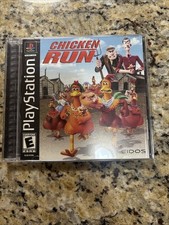Chicken Run PS1 PlayStation 1 CIB Complete Manual Insert Tested SLUS-01304