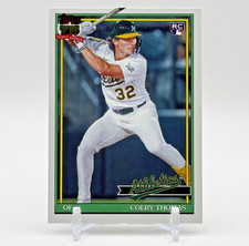 Colby Thomas 2026 Topps Series 1 1991 Topps Baseball #T91-6 RC Athletics NM