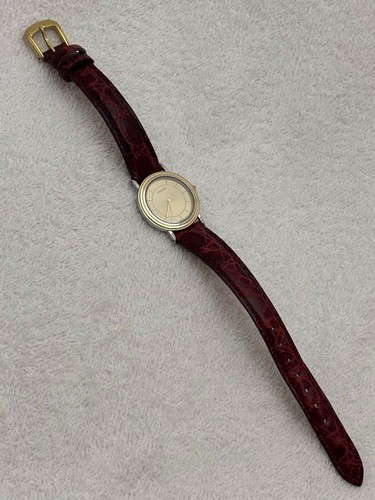 Seiko Credor 2F70-0150 18KT Lünette Gold Zifferblatt Quarz Damenuhr Japan - Bild 9 von 10