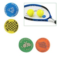 4/8 Tennis Damper Funny Tennis Vibration Dampener Shock Absorber for Tennis Stri