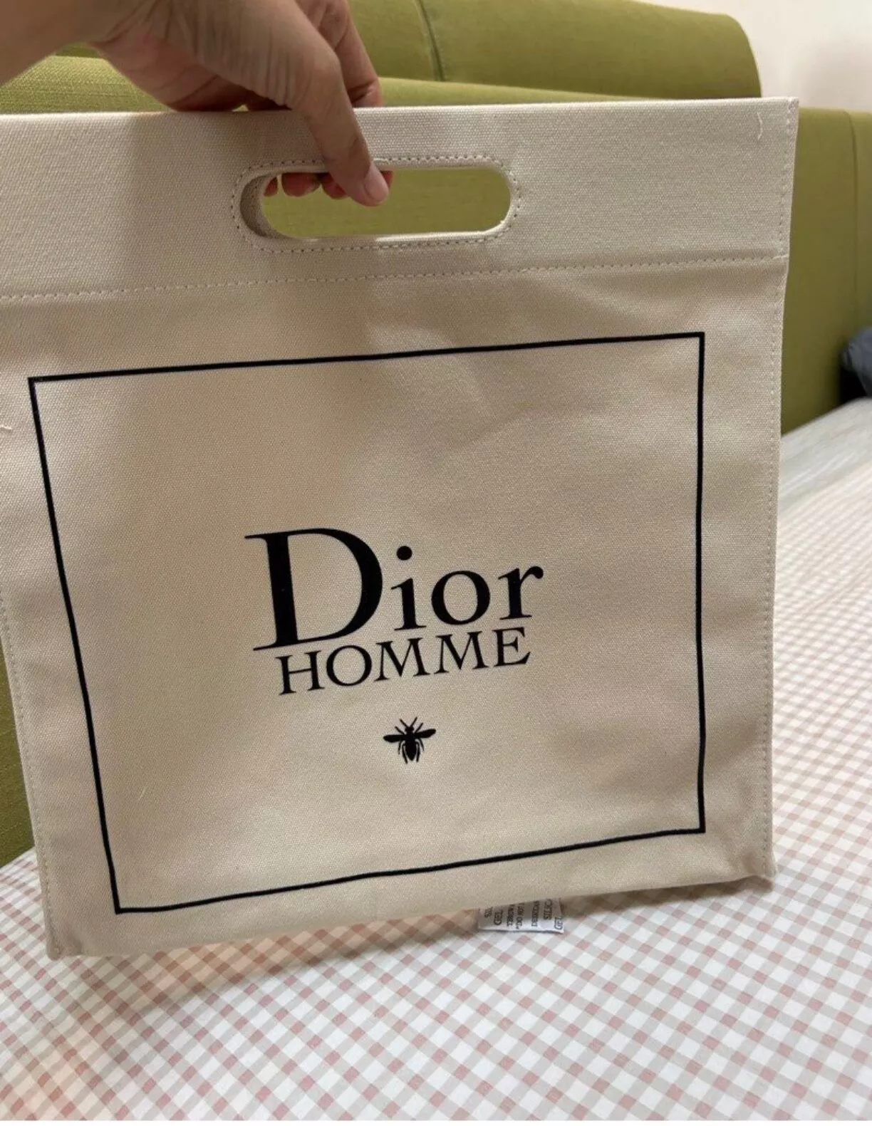 Sac fourre tout Christian Dior Homme VIP Cadeau Beige