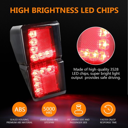 Luz trasera LED izquierda derecha para Polaris Ranger 1000 XP 2018-2022 Crew 2413766 - Imagen 7 de 12