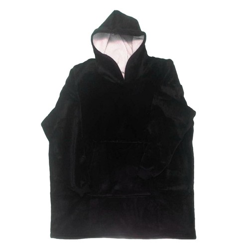 Wearable Blanket Hoodie Sweatshirt Nightwear Bathrobe Flannel Blanket Choose Col - Picture 3 of 11
