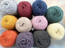 Lion Brand Re-Spun Recycled Polyester Yarn Bonus Bundle 10 oz 4 medium worsted