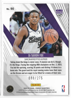 De'Aaron Fox Base ディアロン・フォックス NBA ディアロン・フォックス ベストプレー集 2022-2023】De