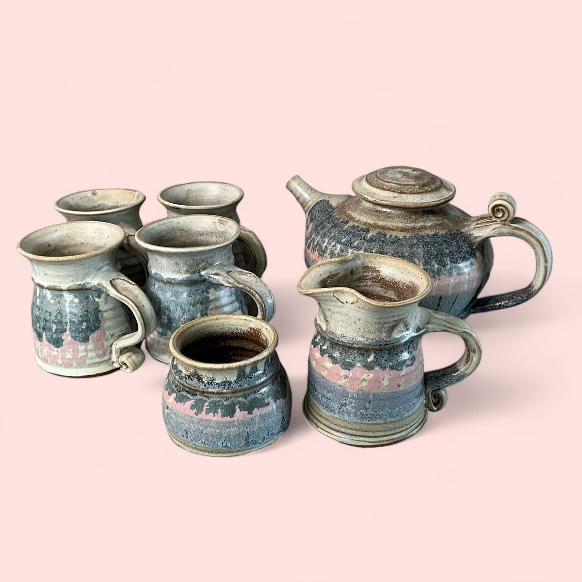West German Pottery Tea Pot (DEB) West German Pottery Tea Pot (DEB)