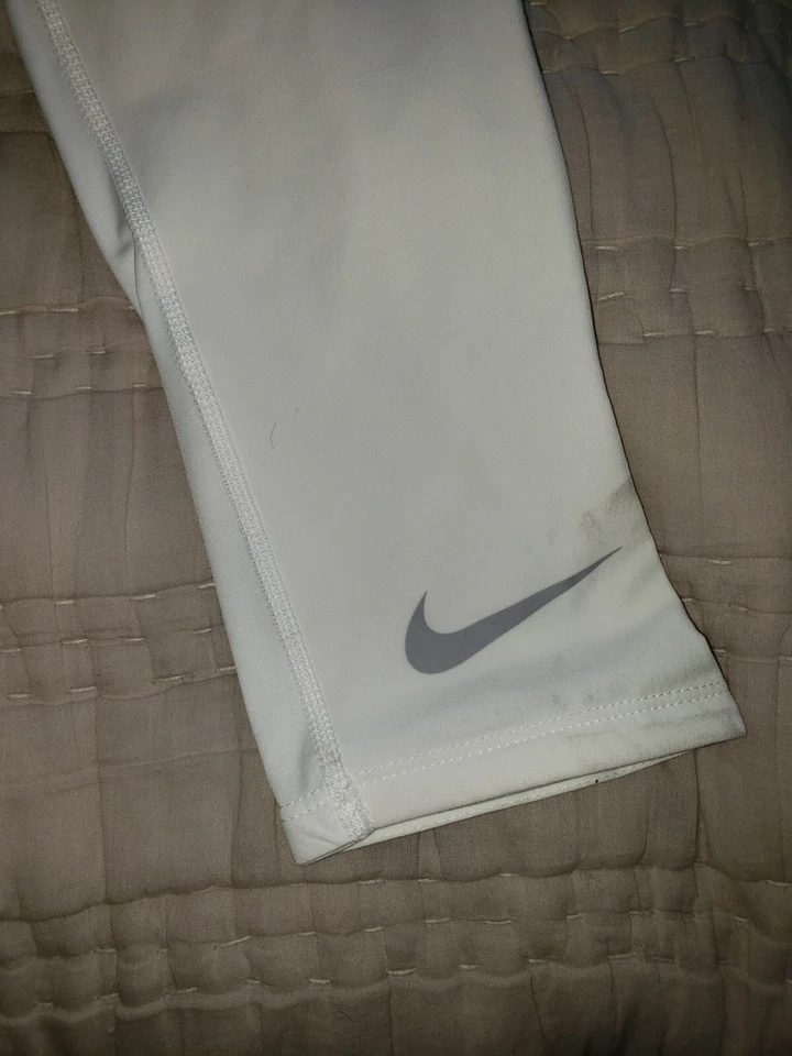 Nike Boys' Pro Dri-Fit Training Tights BV3516-100 WHITE XL - Image 2 of 4
