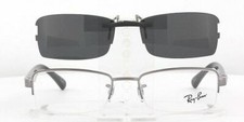 Custom Made for Ray-Ban 6195-51X18 Polarized Clip-On Sunglasses Eyeglasses Not
