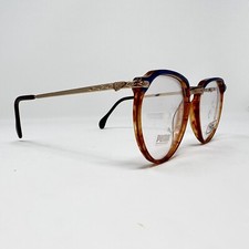 Vintage Puma P 620K Col. 532 Glasses Frames Eyeglasses 54 18-140 Blue/Brown