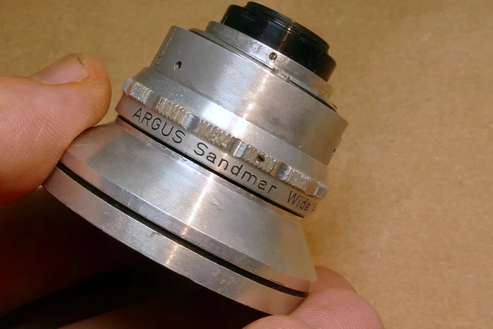 Argus Sandmar Wide Angle 35mm 35 MM F4.5 - Screw Thread - missing mount - Image 3 of 4