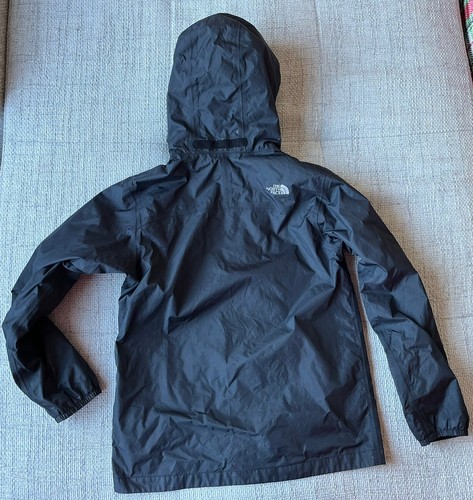 Veste de pluie coupe vent garçon The North Face légère zippée capuche noir taille Medium - Photo 2/15