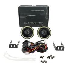 4.3 Inch 109.2 Mm White Led Halo Angel Eye Fog Light Driving Kit 4.3 Inch 109.2 Mm White Led Halo Angel Eye Fog Light Driving Kit