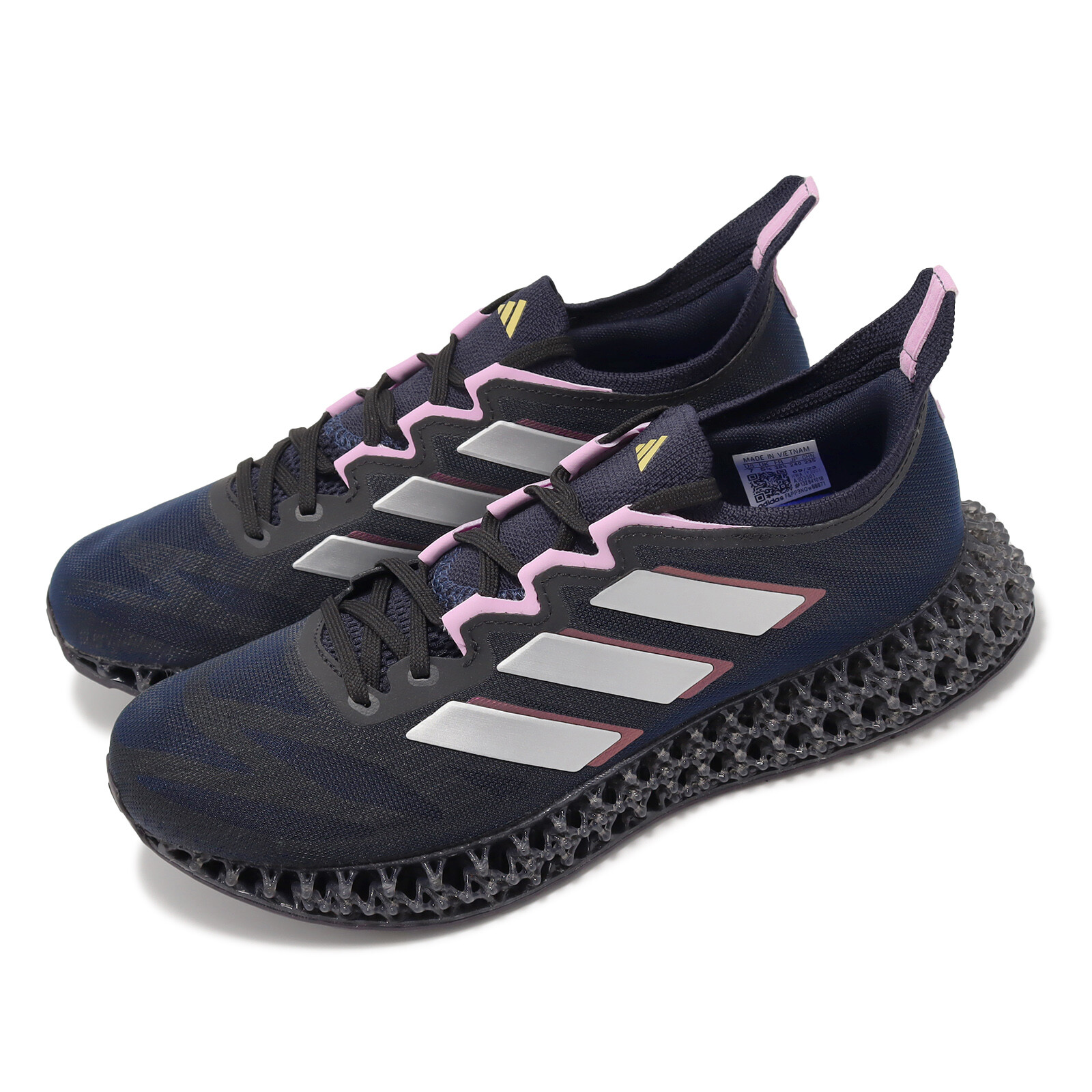 женские кроссовки adidas 4DFWD 3 W Core Black Silver Metallic White ID3501