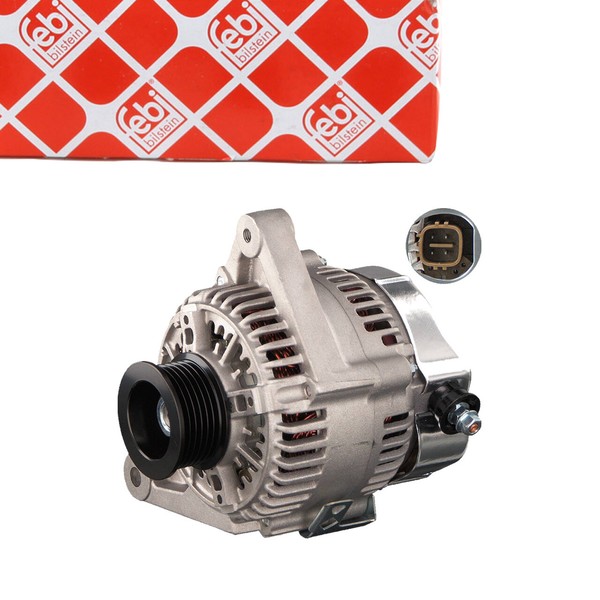 Febi 101538 Lichtmaschine Generator 2V 80A FüR Toyota Avensis Corolla-image