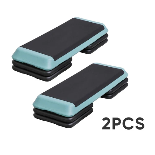 16"/28"/31"/43" Fitness Aerobic Step Platform Exercise Adjust Trainer W/ Risers - Picture 82 of 135