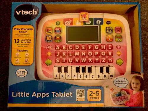 Vtech Little Apps Tablet 2-5 years Color Changing Screen 12 Learning Activity - Picture 2 of 7
