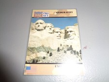 1991 Pro Set Desert Storm Card #63 Geography United States of America