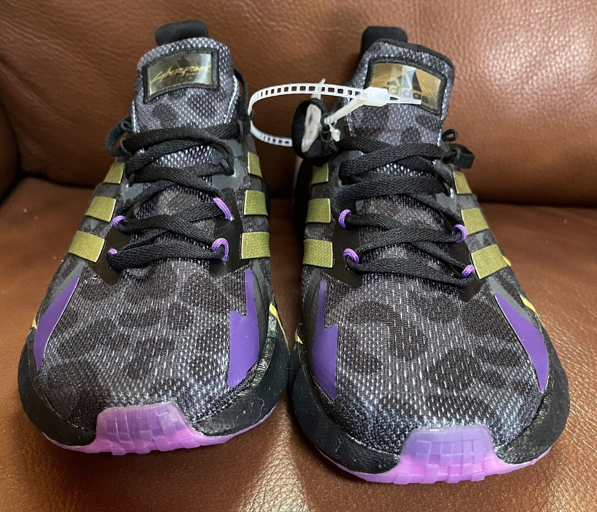 Adidas X9000L4 Cyberpunk 2077 Black Metallic Gold FZ3090 Adidas X9000L4 Cyberpunk 2077 Black Metallic Gold FZ3090