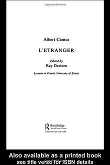 LEtranger von Albert Camus | Buch | Zustand gut