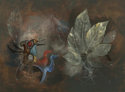 LEONORA CARRINGTON Poster or Canvas Print ''Snake Bite Floripondio''